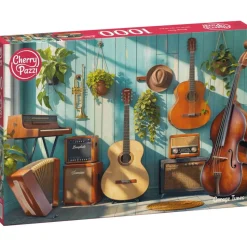 Puzzle 1000 pièces : Les airs du garage - CherryPazzi