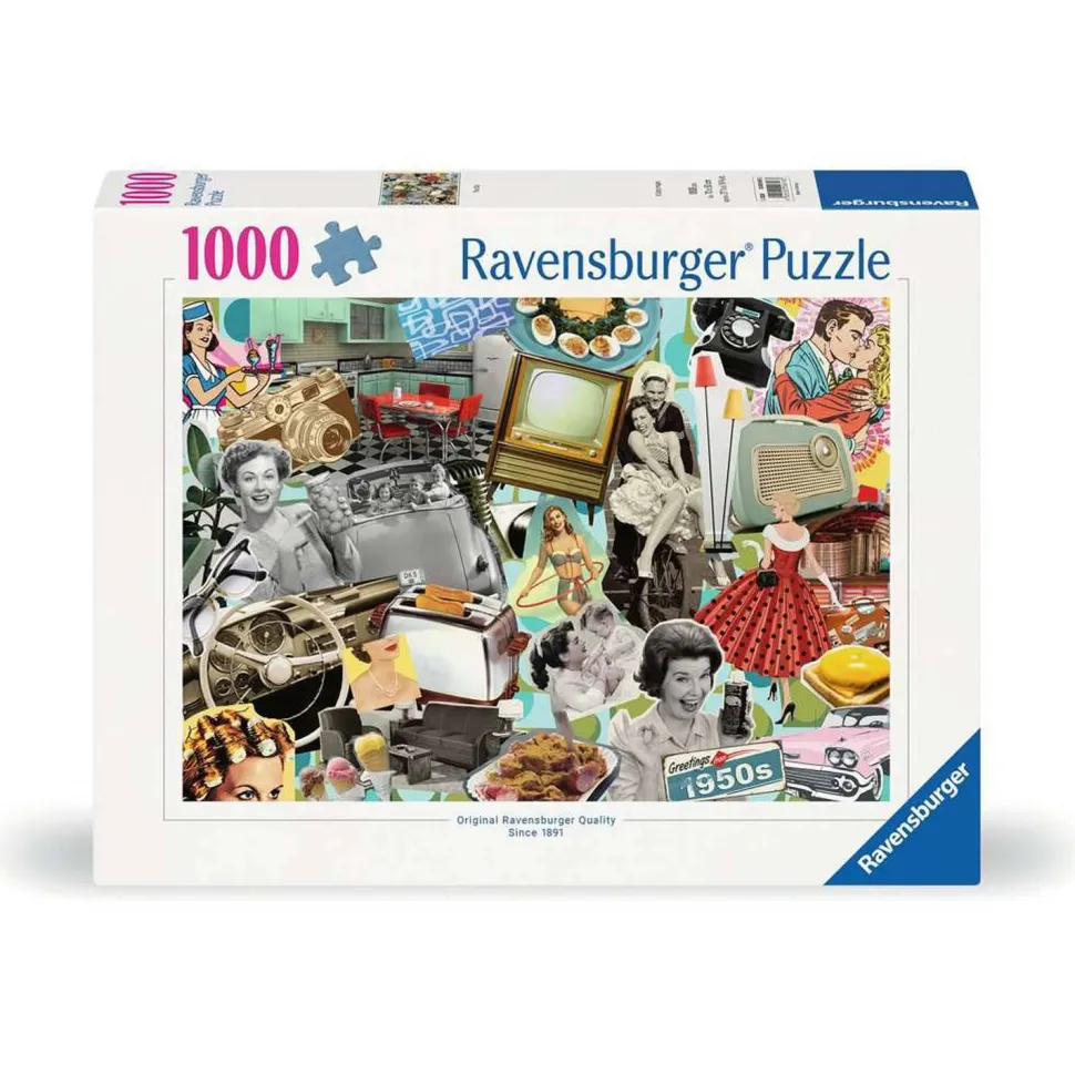 Puzzle 1000 pièces - Les années 50 - Ravensburger