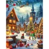 Puzzle 1000 pièces : Les assistants du Père Noël - CherryPazzi