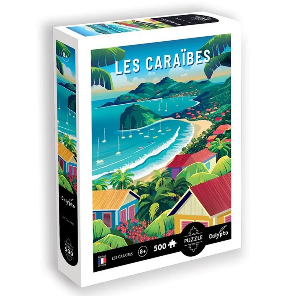 Puzzle 500 pièces : Les Caraïbes - Sentosphère