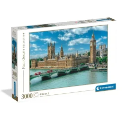 Puzzle 3000 pièces : Les Chambres du Parlement - Clementoni