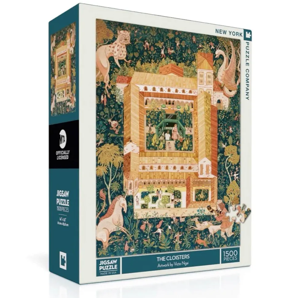 Puzzle 1500 pièces : Les Cloîtres - New York Puzzle Company