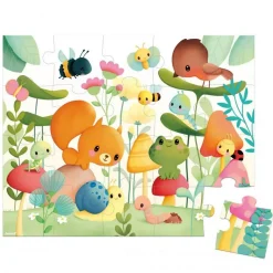 Puzzle 20 pièces : Les Compagnons du Jardin - Janod