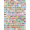 Puzzle 1000 pièces : Les drapeaux du monde - Eurographics