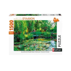 Puzzle 1500 pièces : Les jardins de Claude Monet, Giverny - Nathan