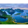 Puzzle 1000 Pièces : Îles Lofoten - Norvège - EnjoyPuzzle