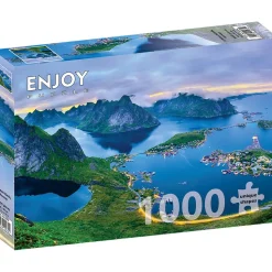 Puzzle 1000 Pièces : Îles Lofoten - Norvège - EnjoyPuzzle