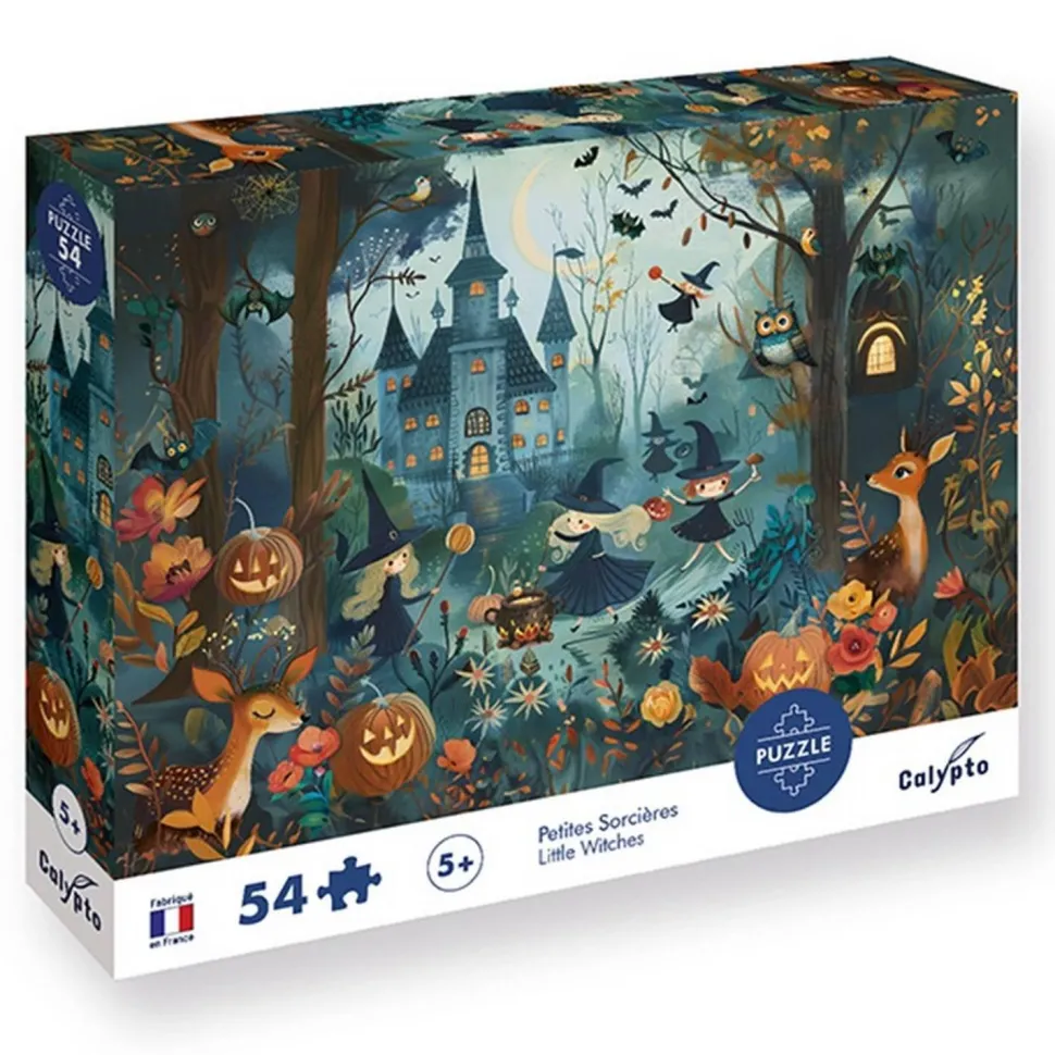 Puzzle 54 pièces : Les Petites Sorcières - Sentosphère