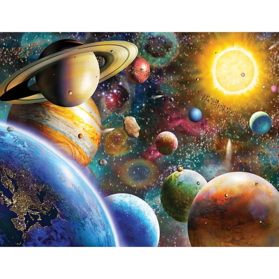Puzzle 1000 pièces : Les planètes - Anatolian