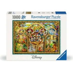 Puzzle 1000 pièces : Les plus beaux thèmes Disney - Ravensburger