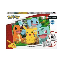 Puzzle 60 pièces : Les Pokémon au parc - Nathan