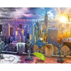 Puzzle 1500 pièces - Les saisons à New York - Ravensburger