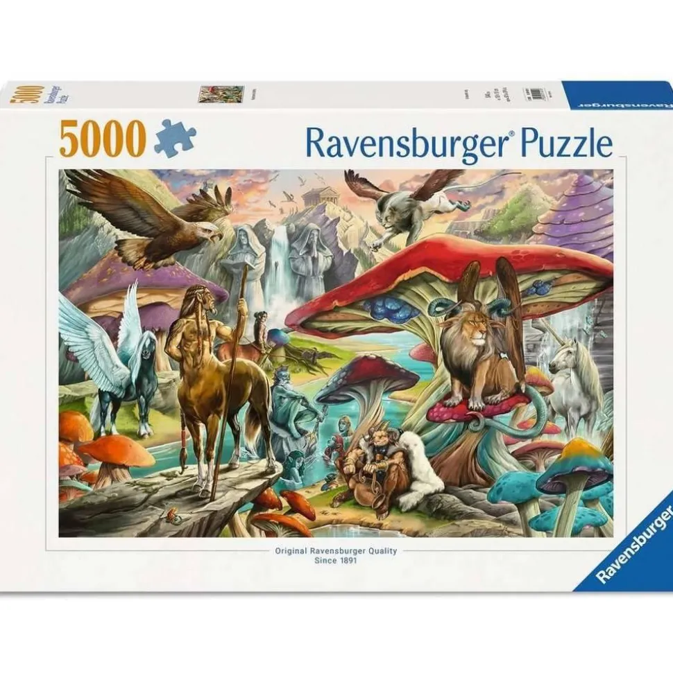 Puzzle 5000 pièces : Les secrets de la forêt - Ravensburger