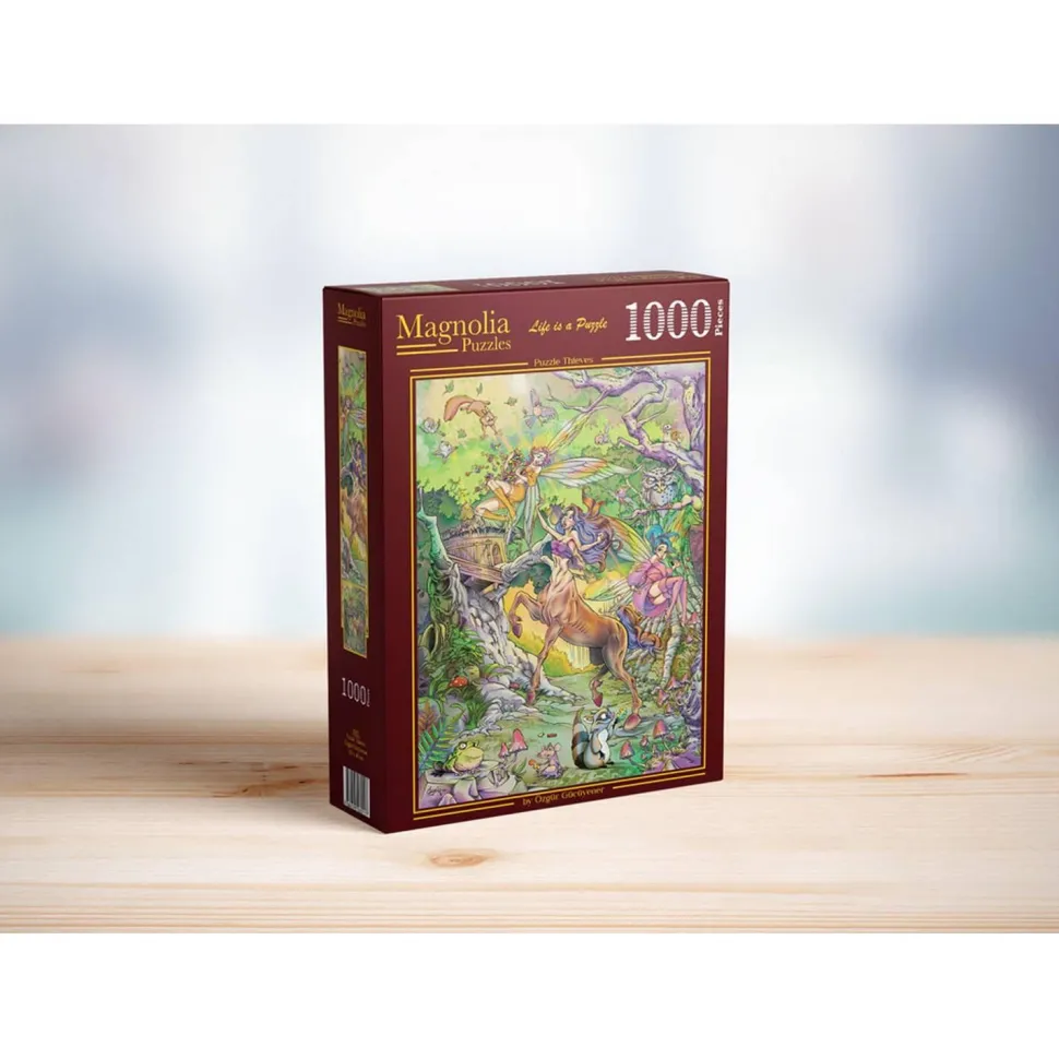 Puzzle 1000 Pièces : Les Voleurs de Puzzles - Magnolia