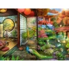 Puzzle 1000 pièces : L'heure du thé au jardin japonais - Ravensburger