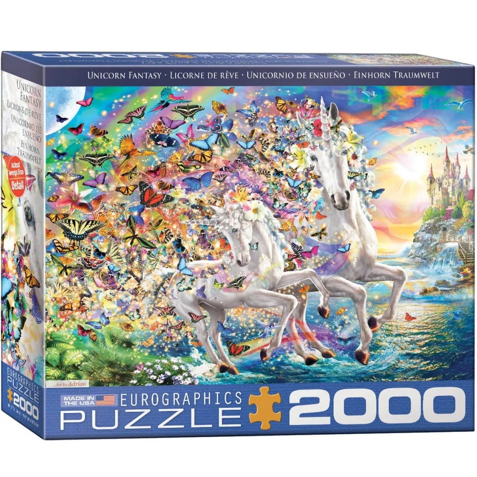 Puzzle 2000 pièces : Licorne fantasy - Eurographics