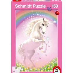 Puzzle 150 pièces : Licorne rose - Schmidt