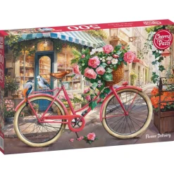 Puzzle 500 pièces : Livraison de Fleurs - CherryPazzi