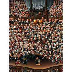 Puzzle 2000 pièces - Loup : Orchestre - Heye