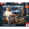 Puzzle 1000 pièces : L’ultime frontière : missions spatiales - Michele Farella - Schmidt