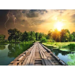 Puzzle 1000 pièces - Lumière mystique - Ravensburger