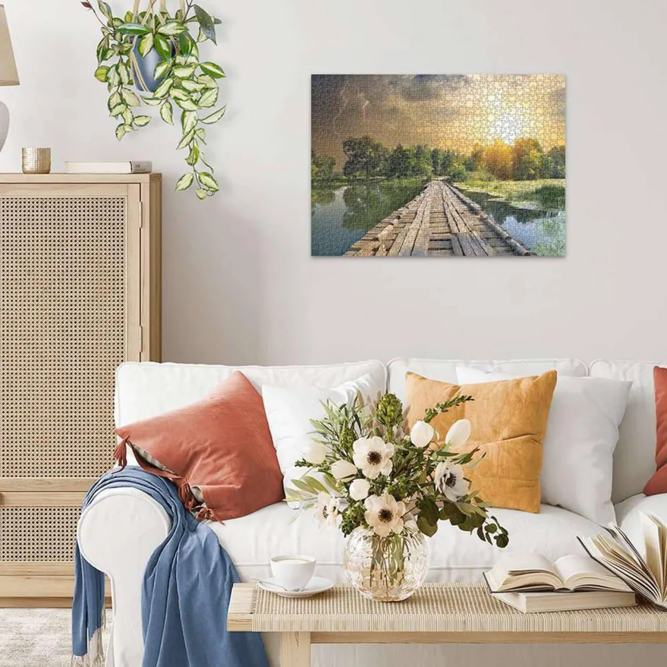 Puzzle 1000 pièces - Lumière mystique - Ravensburger