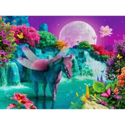 Puzzle 1000 pièces : Magie au clair de lune - EnjoyPuzzle
