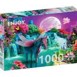Puzzle 1000 pièces : Magie au clair de lune - EnjoyPuzzle
