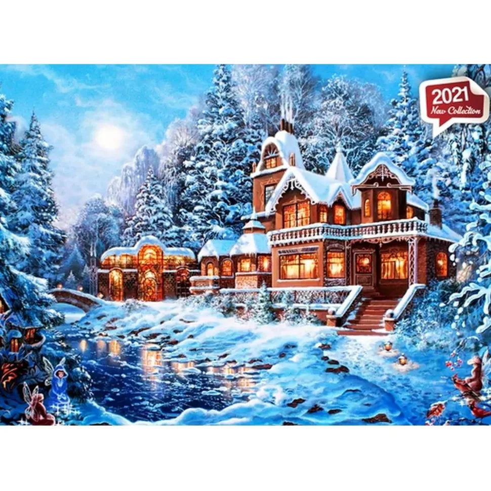 Puzzle 1000 pièces : Magie d'hiver - Anatolian