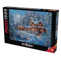 Puzzle 1000 pièces : Magie d'hiver - Anatolian