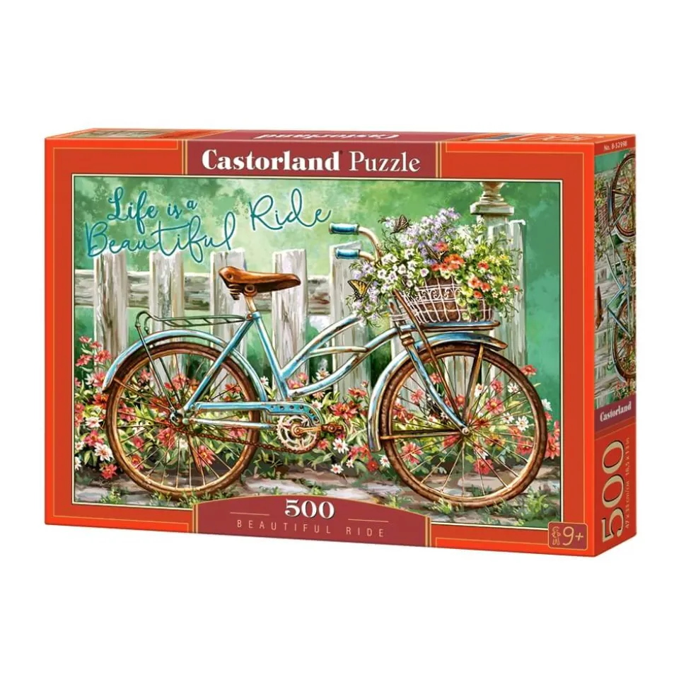 Puzzle 500 pièces : Magnifique vélo - Castorland
