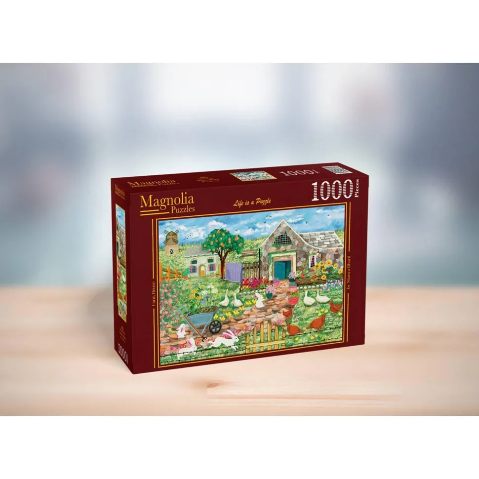 Puzzle 1000 Pièces : Maison de Ferme - Magnolia