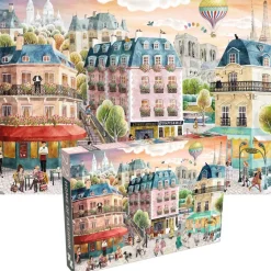 Puzzle 1000 pièces : maison de la mode Paris - Penny Puzzle