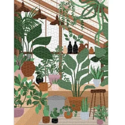 Puzzle 1000 pièces : Maison des Plantes - Galison