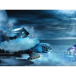 Puzzle 1000 pièces : Maison et Tortue - Magnolia