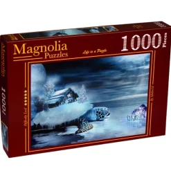 Puzzle 1000 pièces : Maison et Tortue - Magnolia