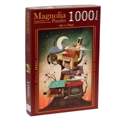 Puzzle 1000 pièces : Maison sur l'Arbre - Magnolia