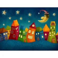 Puzzle 1000 Pièces : Maisons colorées fantastiques - EnjoyPuzzle