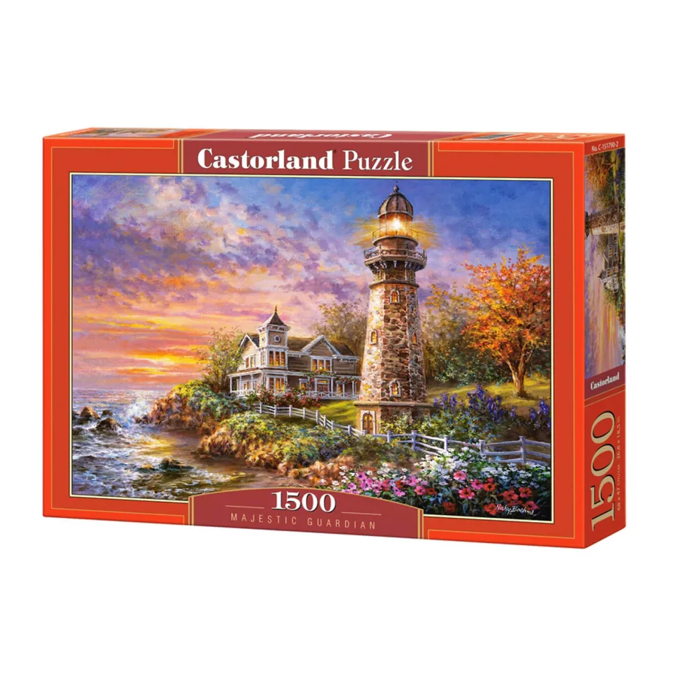 Puzzle 1500 pièces : Majestueux phare - Castorland