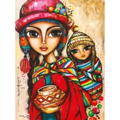 Puzzle 1000 pièces : Maman et Fille - Magnolia