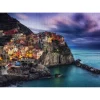 Puzzle 1000 pièces : Manarola au crépuscule, Cinque Terre, Italie - EnjoyPuzzle