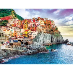 Puzzle 1000 pièces : Manarola Cinque-Terre, Italie - Eurographics