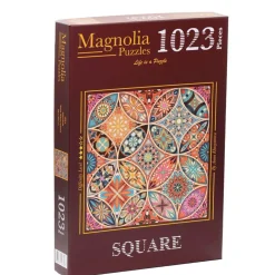 Puzzle 1023 pièces : Mandala - Magnolia