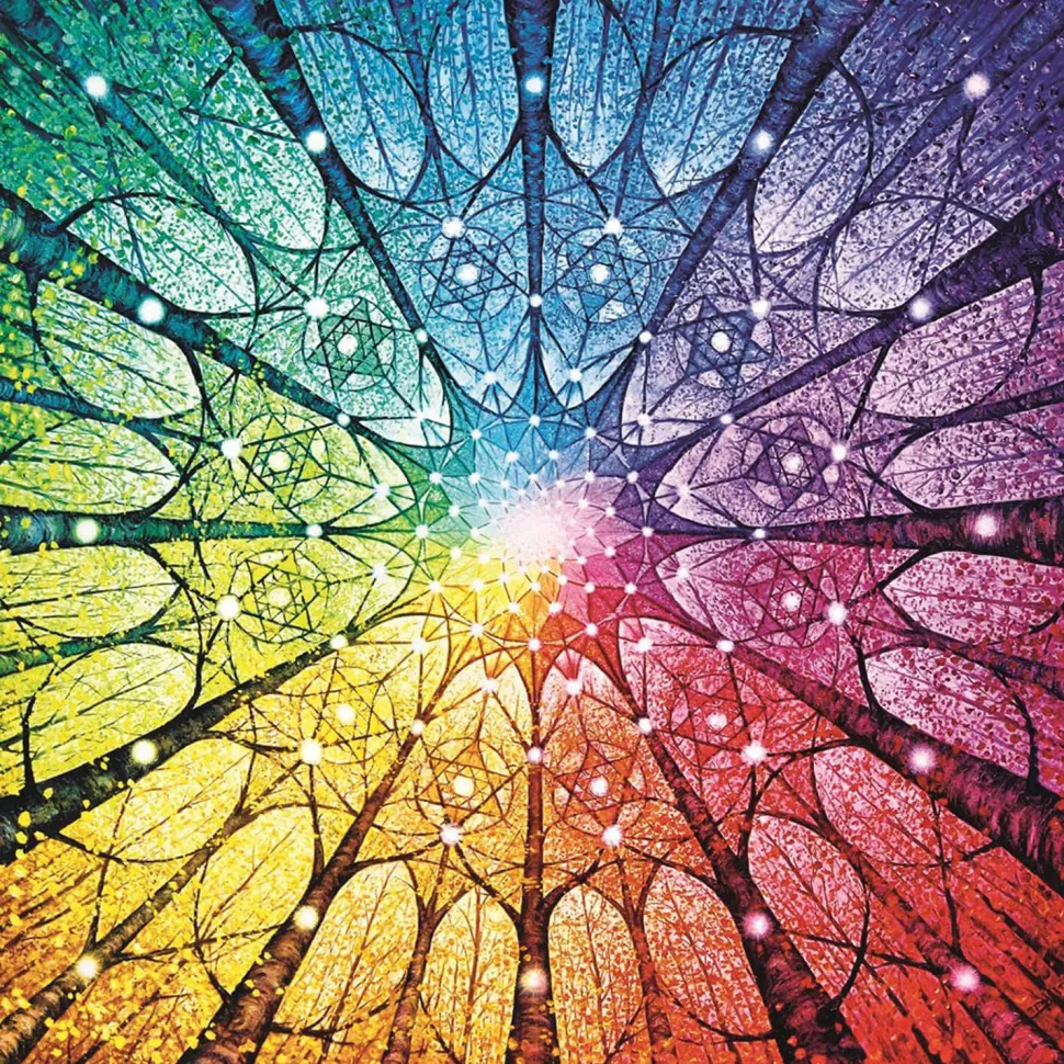 Puzzle 1023 pièces : Mandala de la Vie - David Mateu - Edition Spéciale - Magnolia