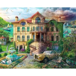 Puzzle 2000 pièces : Manoir au fil du temps - Ravensburger
