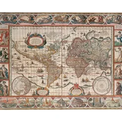 Puzzle 2000 pièces - Mappemonde - Ravensburger