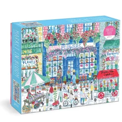 Puzzle 2000 pièces : Marché aux fleurs, Michael Storrings - Galison