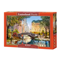 Puzzle 1000 pièces : Marche en soirée dans Central Park - Castorland
