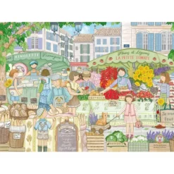 Puzzle 1000 Pièces : Marchés de Provence - Magnolia