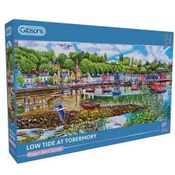 Puzzle 636 pièces : Marée basse à Tobermory - Gibsons
